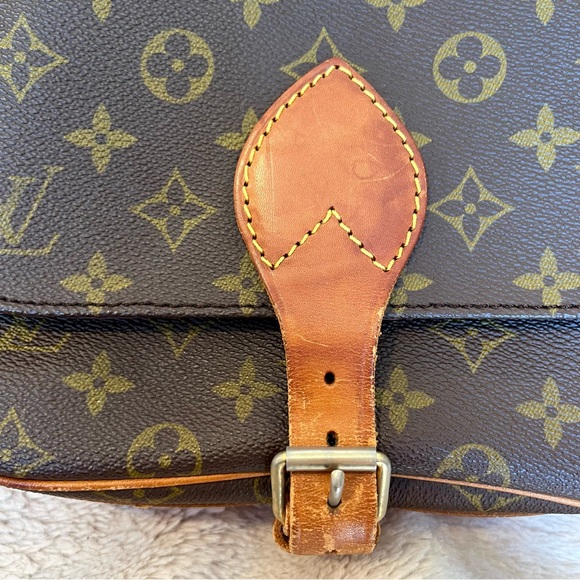 Louis Vuitton Vintage Cartouchiere MM Monogram Crossbody - Picture 11 of 17